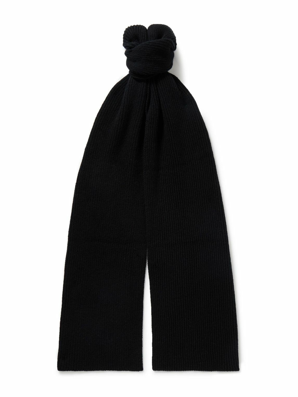 Anderson & Sheppard - Ribbed Cashmere Scarf