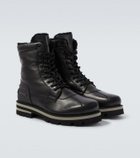 Bogner Courchevel leather lace-up boots