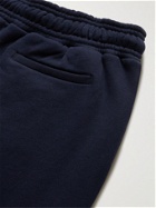 Ninety Percent - Tapered Organic Cotton-Jersey Sweatpants - Blue