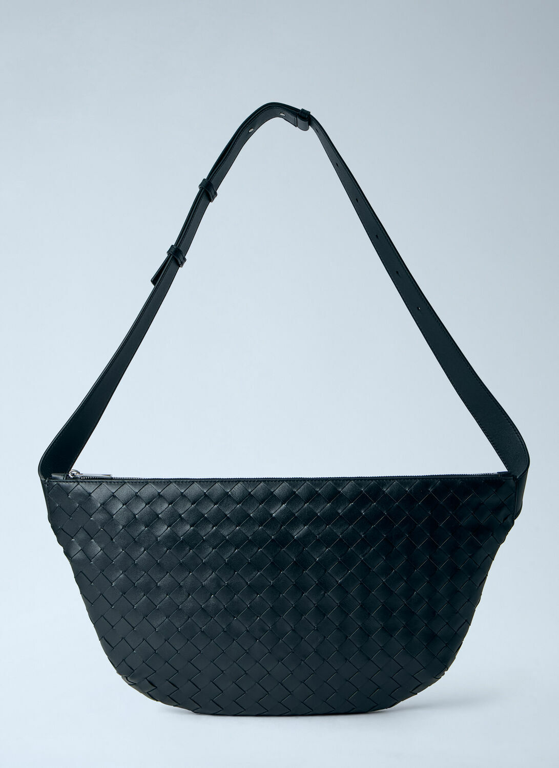 Bottega Veneta Intrecciato Leather Crossbody Bag