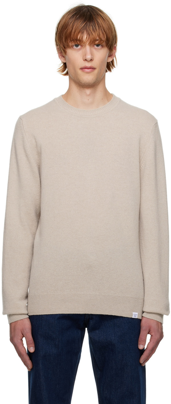 NORSE PROJECTS Beige Sigfred Sweater Norse Projects