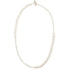 WWW.WILLSHOTT White Split Pearl Necklace