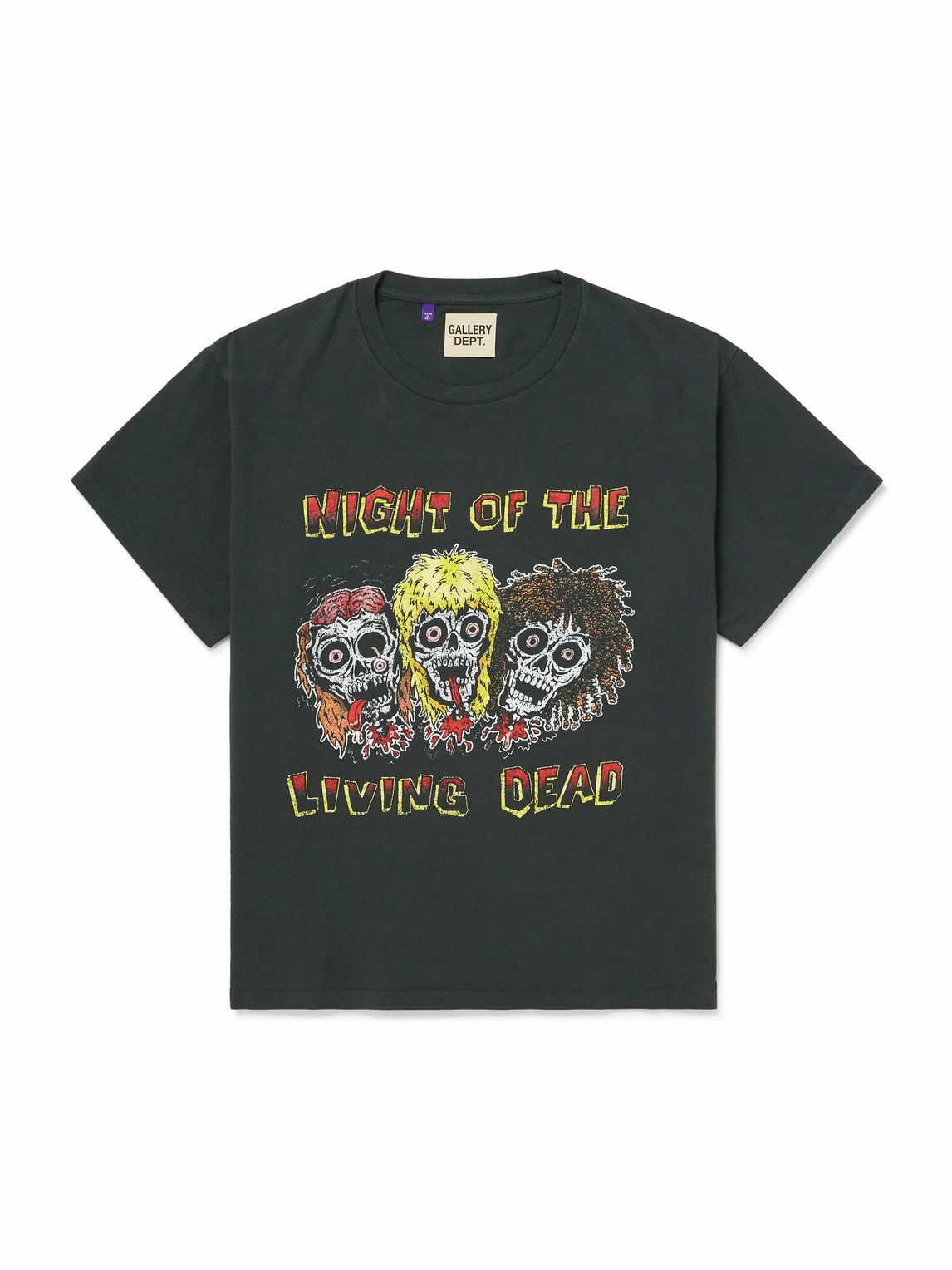 ナイト・オブ・ザ・リビング・デッド Tシャツ GALLERY DEPT. GALLERY DEPT. NIGHT OF THE LIVING DEAD TEE | GRAPHITE