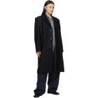MM6 Maison Margiela Navy Cotton Twill Trousers