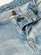 SAINT LAURENT - Slim-Fit Distressed Jeans - Blue