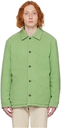 Gabriela Hearst Green Argus Reversible Jacket