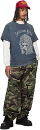 Gallery Dept. Gray Skeleton Beach Grit T-shirt