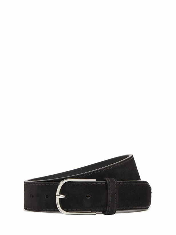 Photo: TOTEME Wide Suede Belt