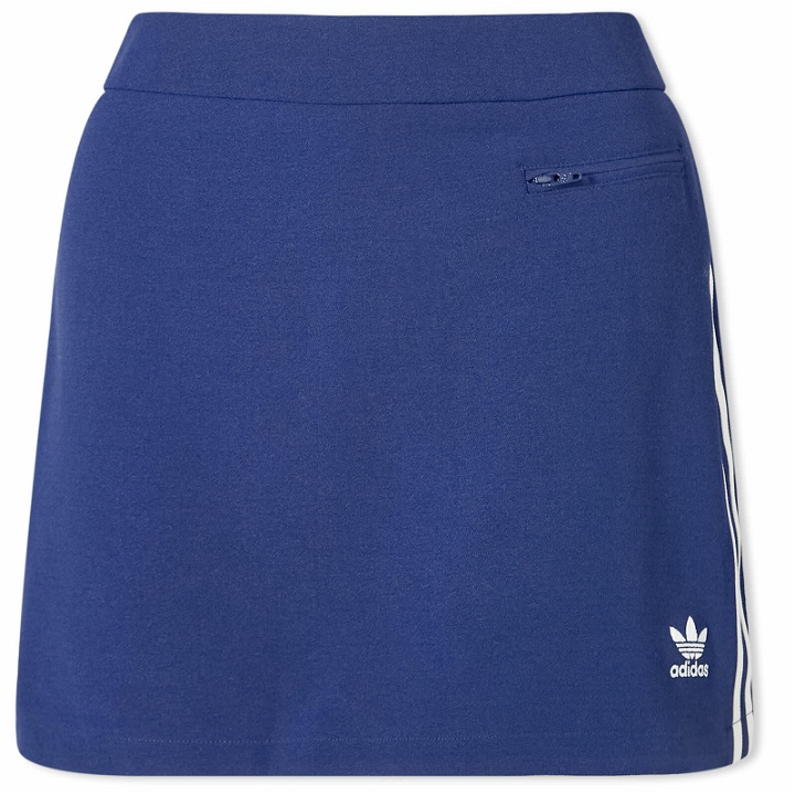 Photo: Adidas Women's Crepe Skirt in Dark Blue