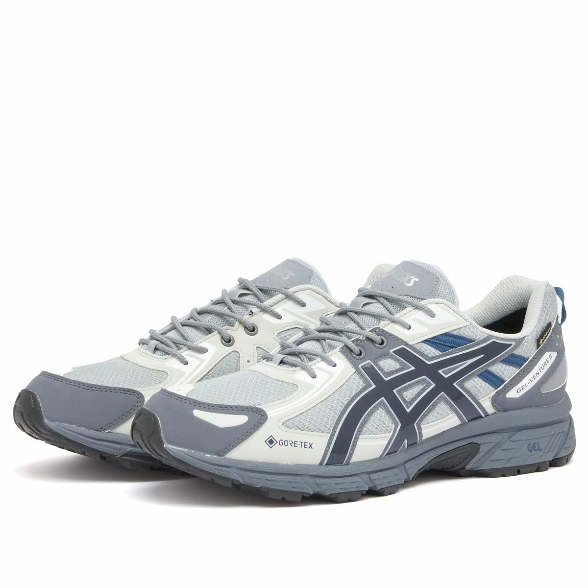 ★【Asics】 Gel-Venture 6 SPS Glacier Grey★男女兼用★ ASICS Gel-Venture 6 Glacier Grey Black Men's - 1203A690-020 - US