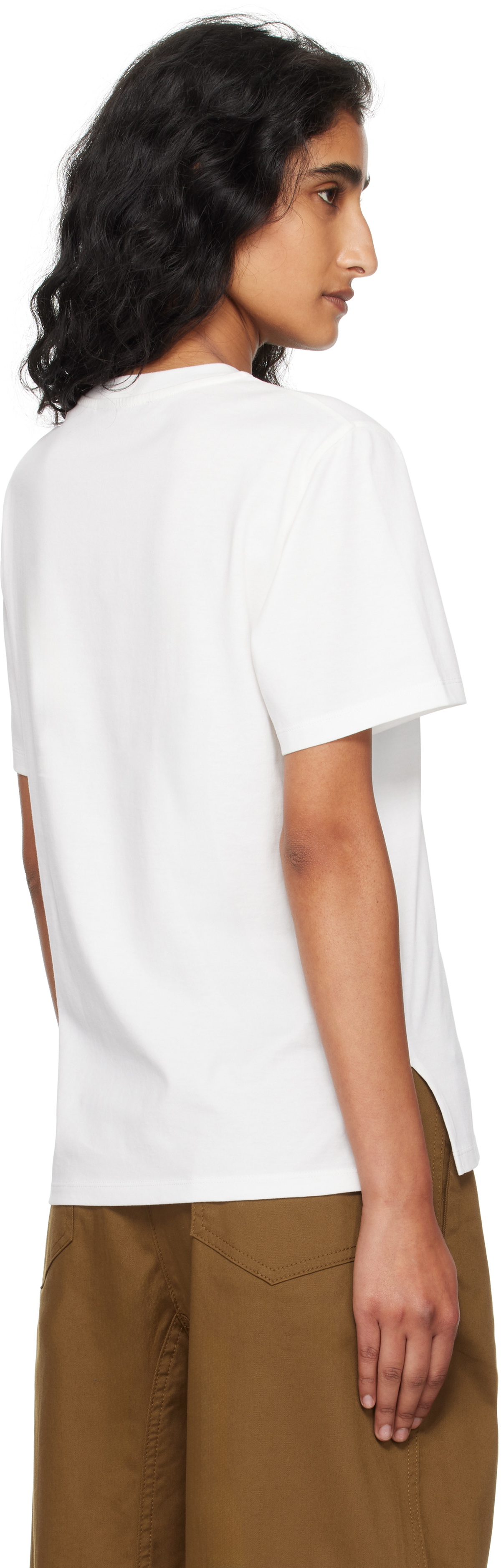 Weekend Max Mara White Venaco T-shirt