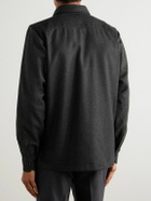 De Petrillo - Wool and Cashmere-Blend Overshirt - Green