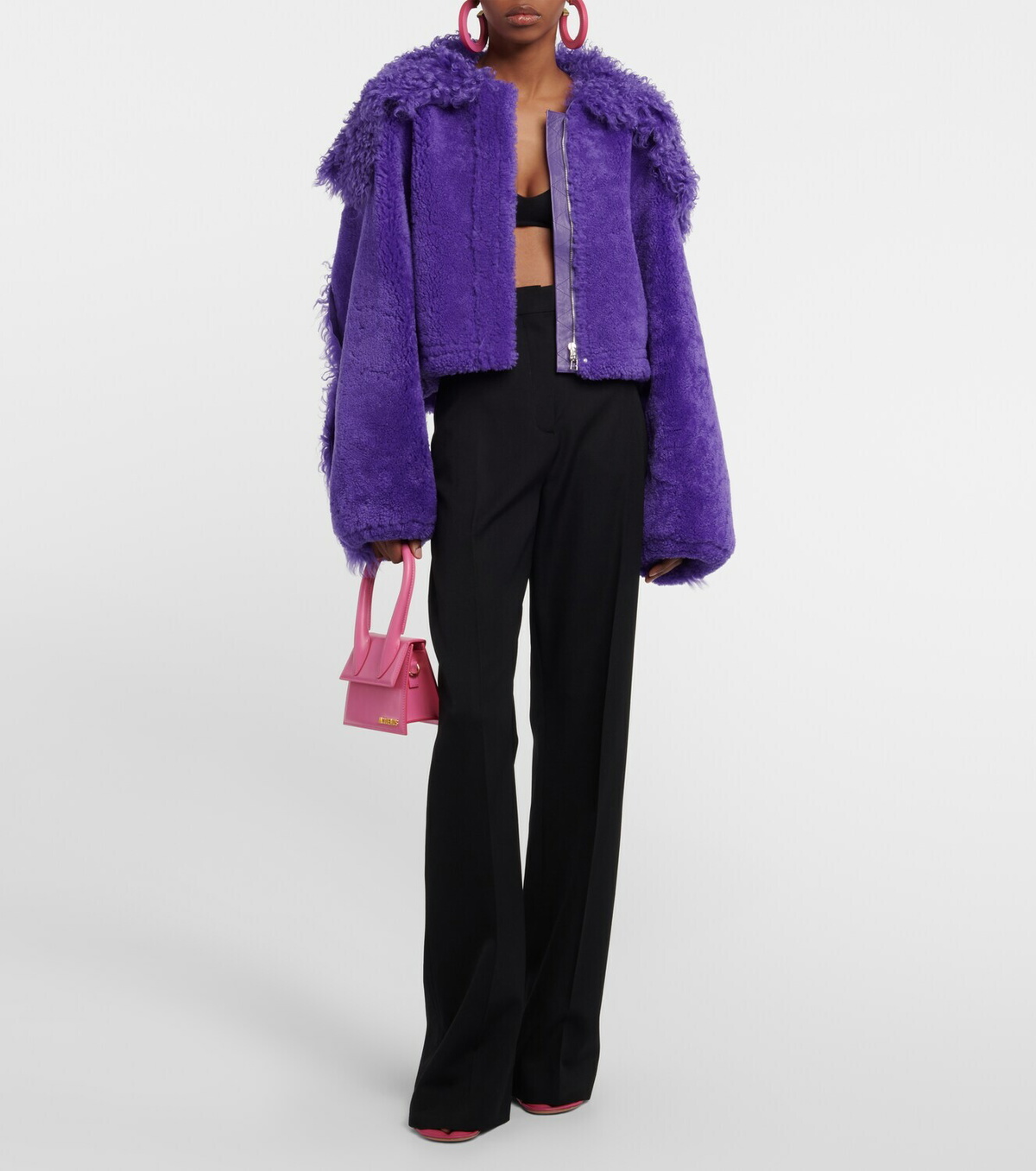 Rosée Shearling Fur Coat – Sparkl Fairy Couture