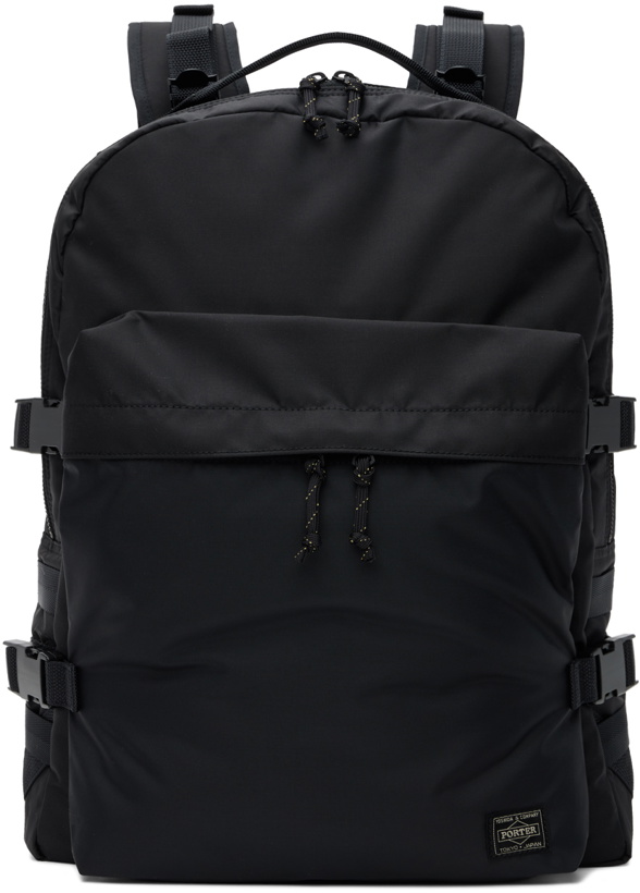 Photo: PORTER - Yoshida & Co Black Force Daypack Backpack