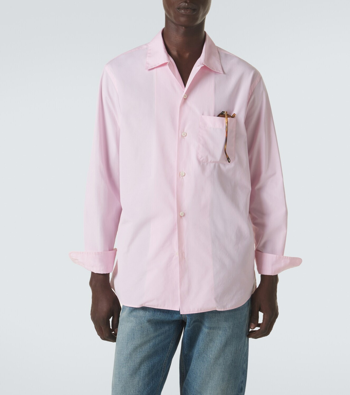 Umit Benan Weekend cotton poplin shirt