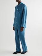Turnbull & Asser - Modern Linen Pyjama Set - Blue