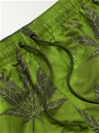 Loewe - Paula's Ibiza Straight-Leg Mid-Length Printed Swim Shorts - Green