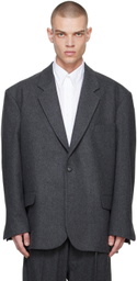 Random Identities Gray 80s Blazer
