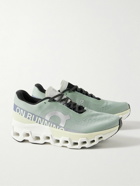 ON - Cloudmonster 2 Rubber-Trimmed Mesh Running Sneakers - Green