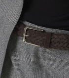 Church's Castoro braided suede belt