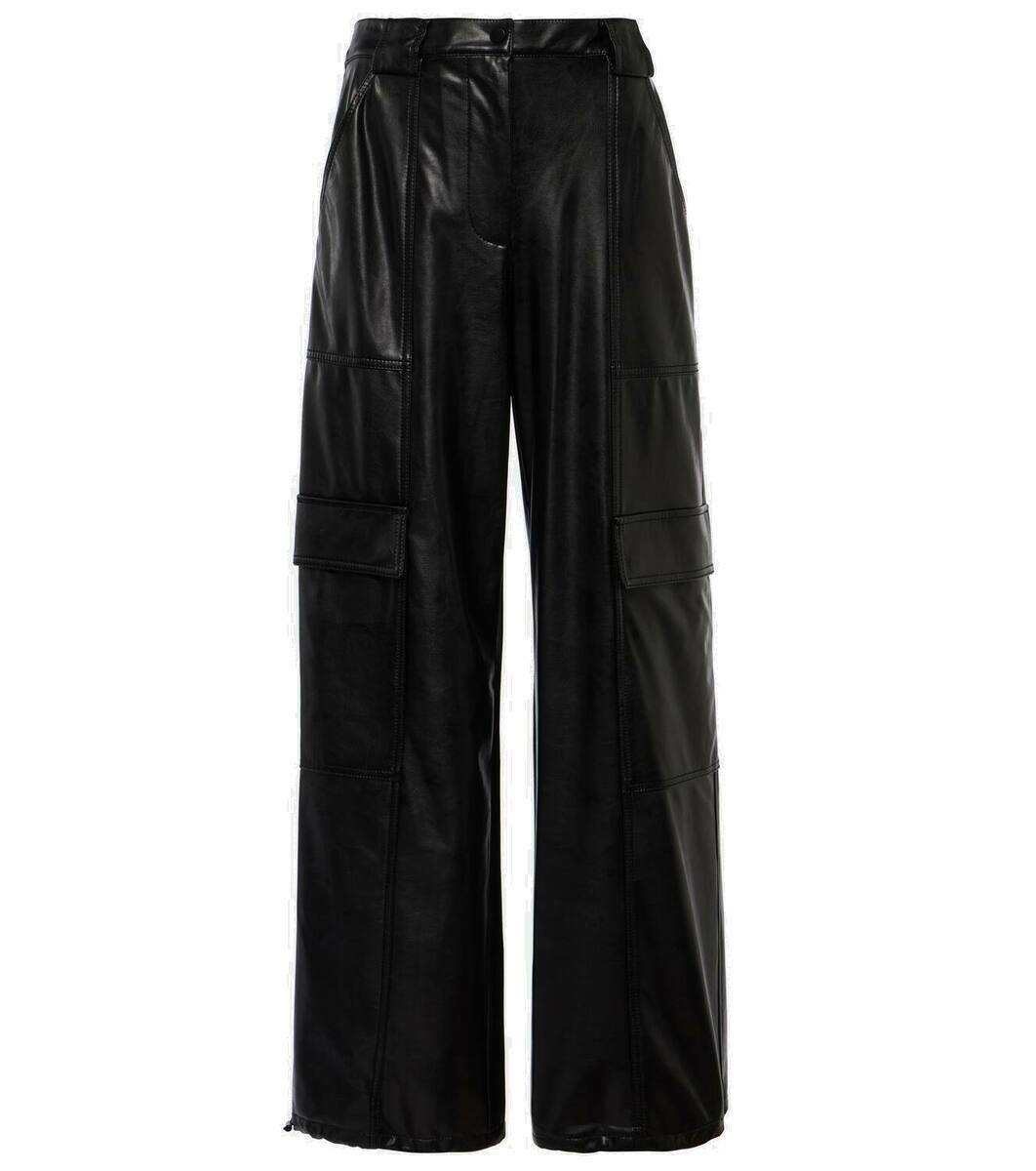 Simkhai Sofia faux leather cargo pants Simkhai