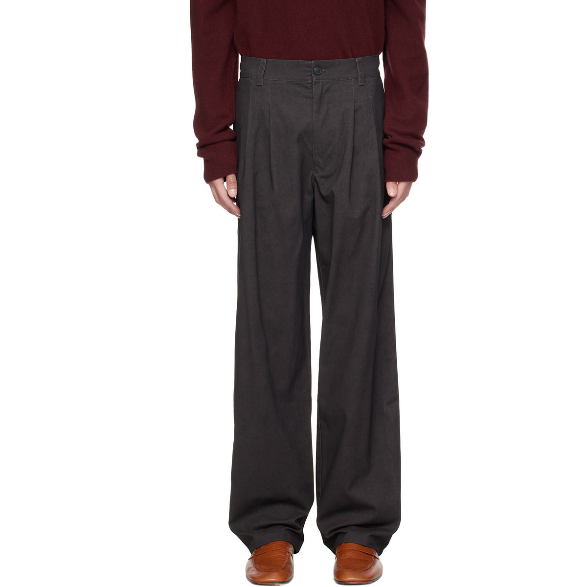 Isabel Marant Gray Yostin Trousers