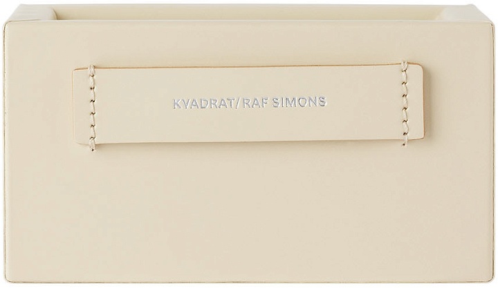 Photo: Kvadrat/Raf Simons Off-White Small Leather Accessory Box