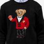 Polo Ralph Lauren Men's Lunar New Year Bear Jumper in Polo Black