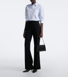 The Row Dalia leather shoulder bag