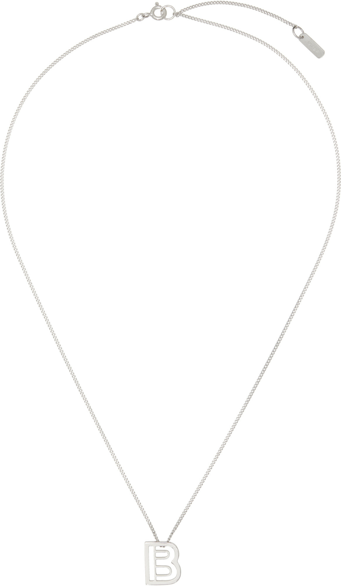 Numbering 'B' #7700 Necklace