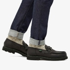 Paraboot Men's Reims Mors Horsebit Loafer in Black