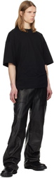 Juun.J Black Basic T-shirt