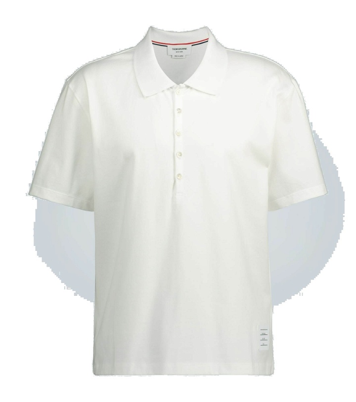 Photo: Thom Browne - Relaxed-fit polo shirt