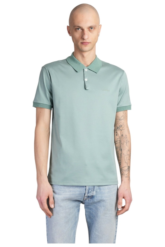 Photo: Lanvin Polo In Green Cotton
