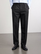 mfpen - Formal Straight-Leg Pleated Wool Suit Trousers - Black
