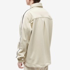 Palm Angels Men's Track Shirt in Beige/Off White