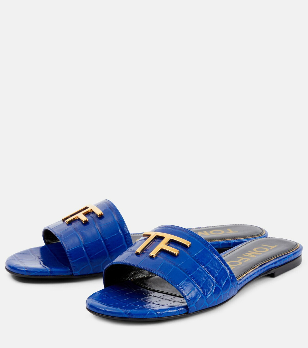 Tom Ford TF croc-effect leather sandals TOM FORD
