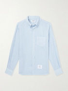 Thom Browne - Garment-Dyed Linen Shirt - Blue