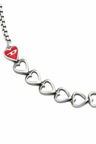 Diesel Stainless Steel Chain Necklace - Necklaces - Unisex - Silver