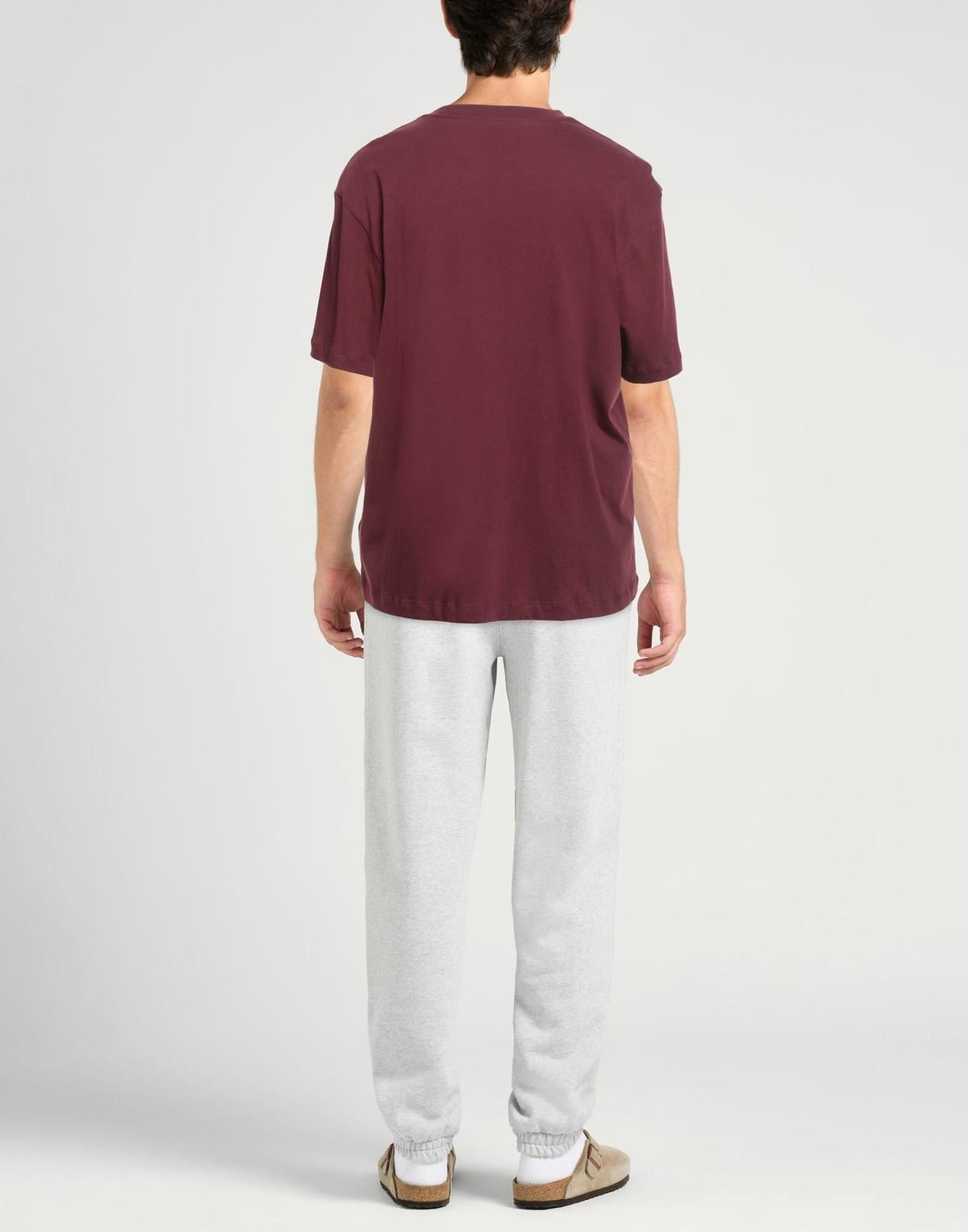 True Religion Mens T-shirt Burgundy