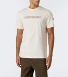 Moncler Logo embroidered cotton jersey T-shirt