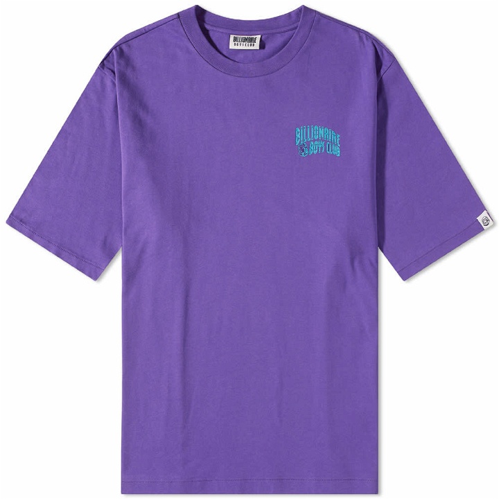 Photo: Billionaire Boys Club Men's Small Arch Logo T-Shirt in Grape