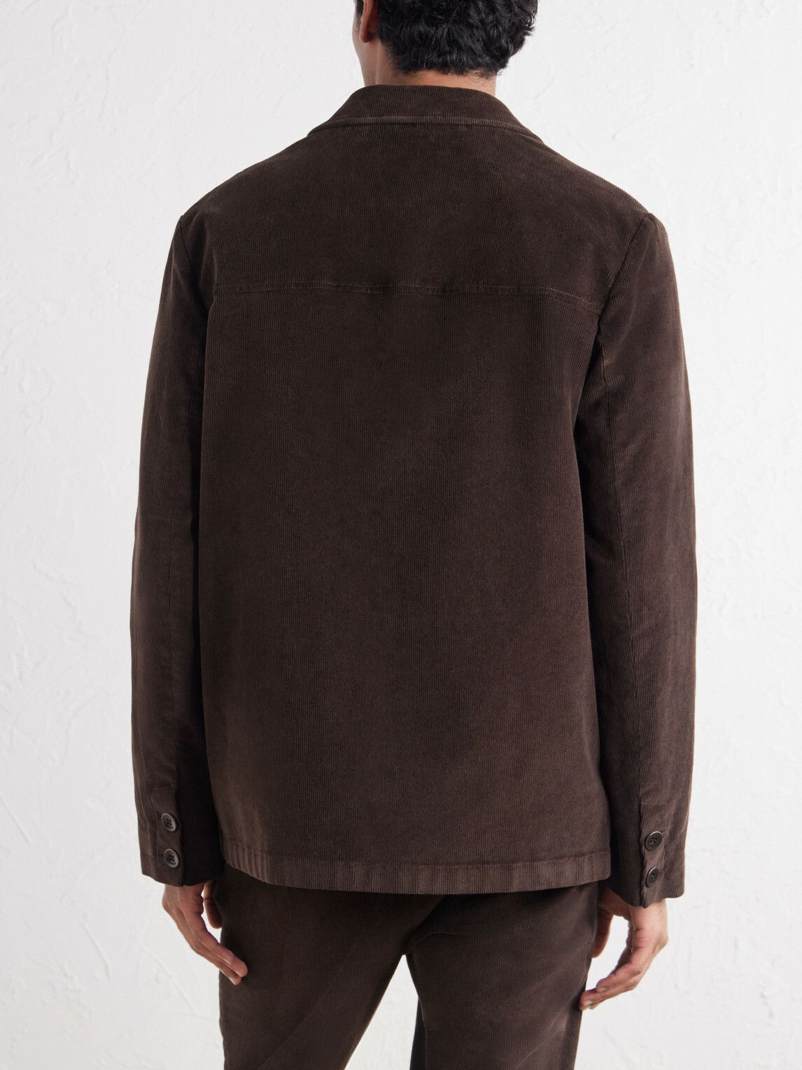 Slowear - Incotex Stretch-Cotton Corduroy Blouson Jacket - Brown