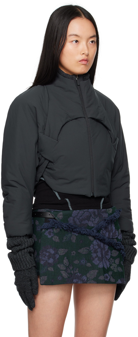 HYEIN SEO Black Padded Jacket Hyein Seo