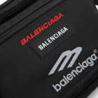 Balenciaga Men's Explorer Cross Body Bag in Black