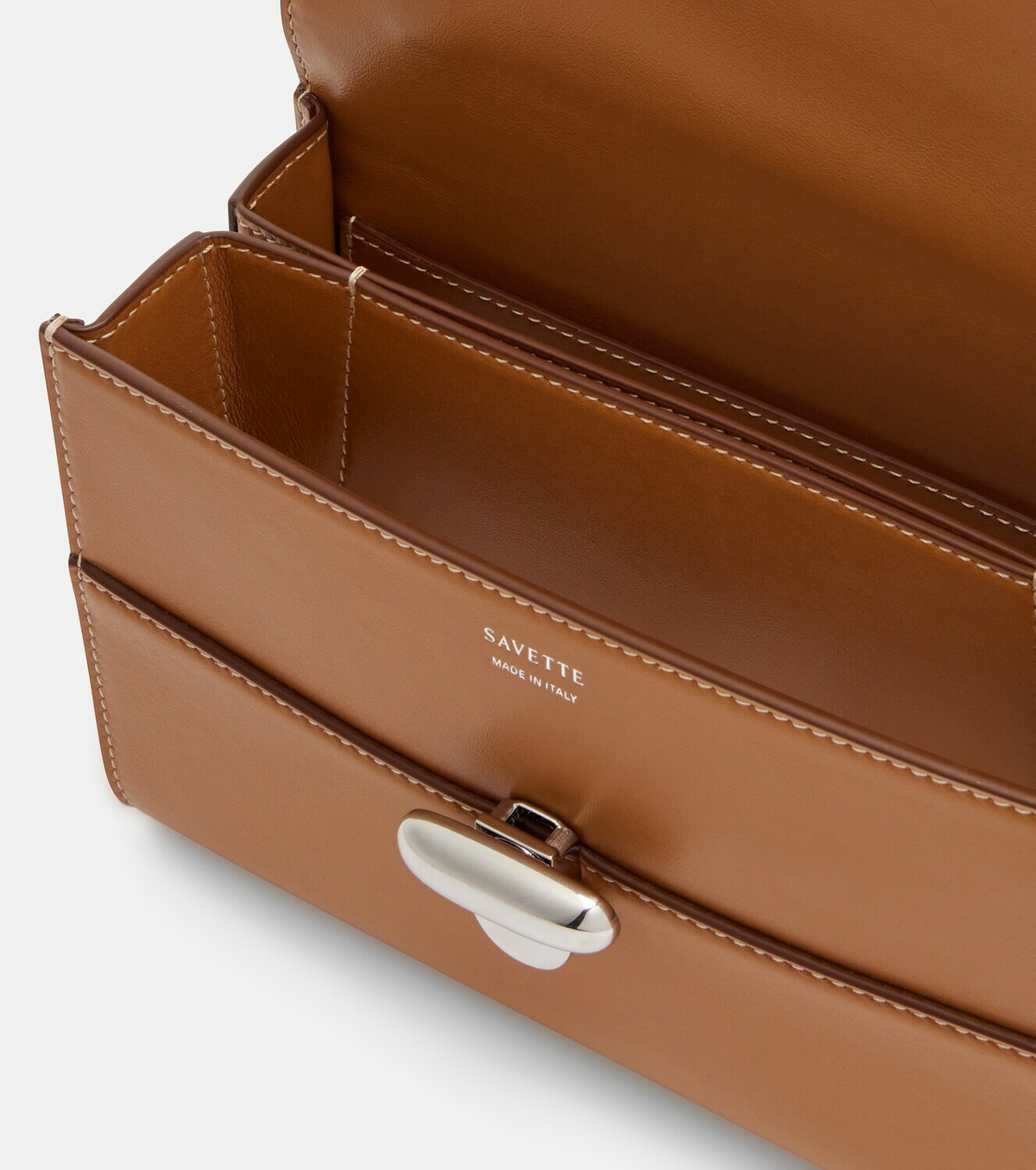 Savette Symmetry 19 leather shoulder bag