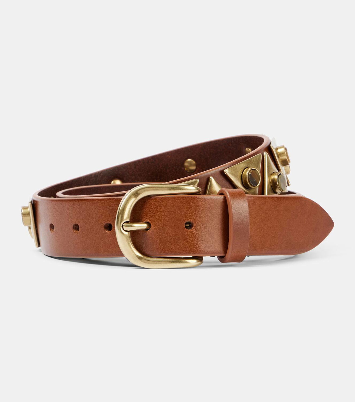 Isabel Marant Veliana embellished leather belt Isabel Marant display picture 2