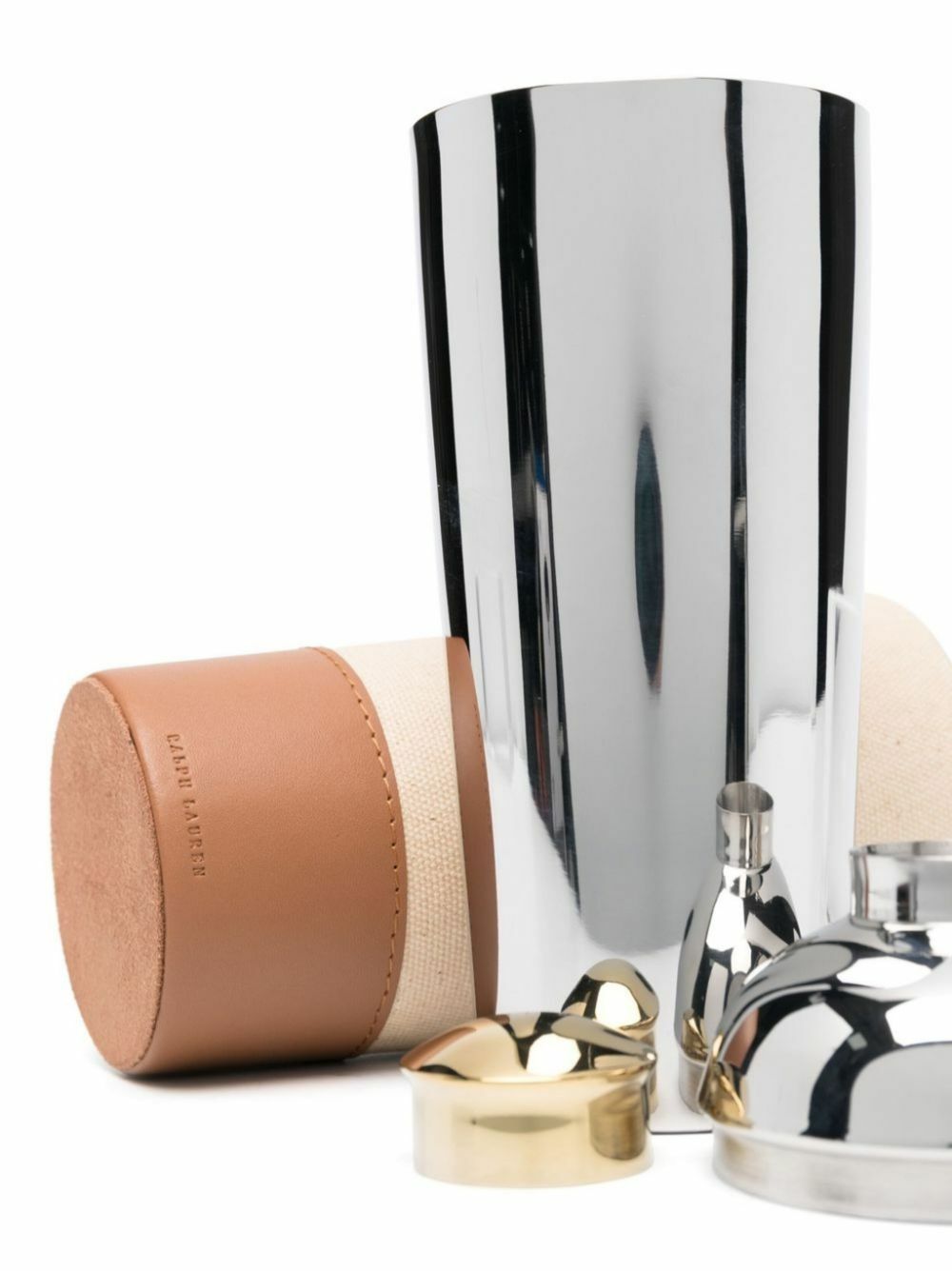 Ralph Lauren Home Silver-Tone Garrett Cocktail Shaker