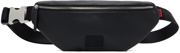 Photo: Hugo Black Faux-Leather Belt Bag