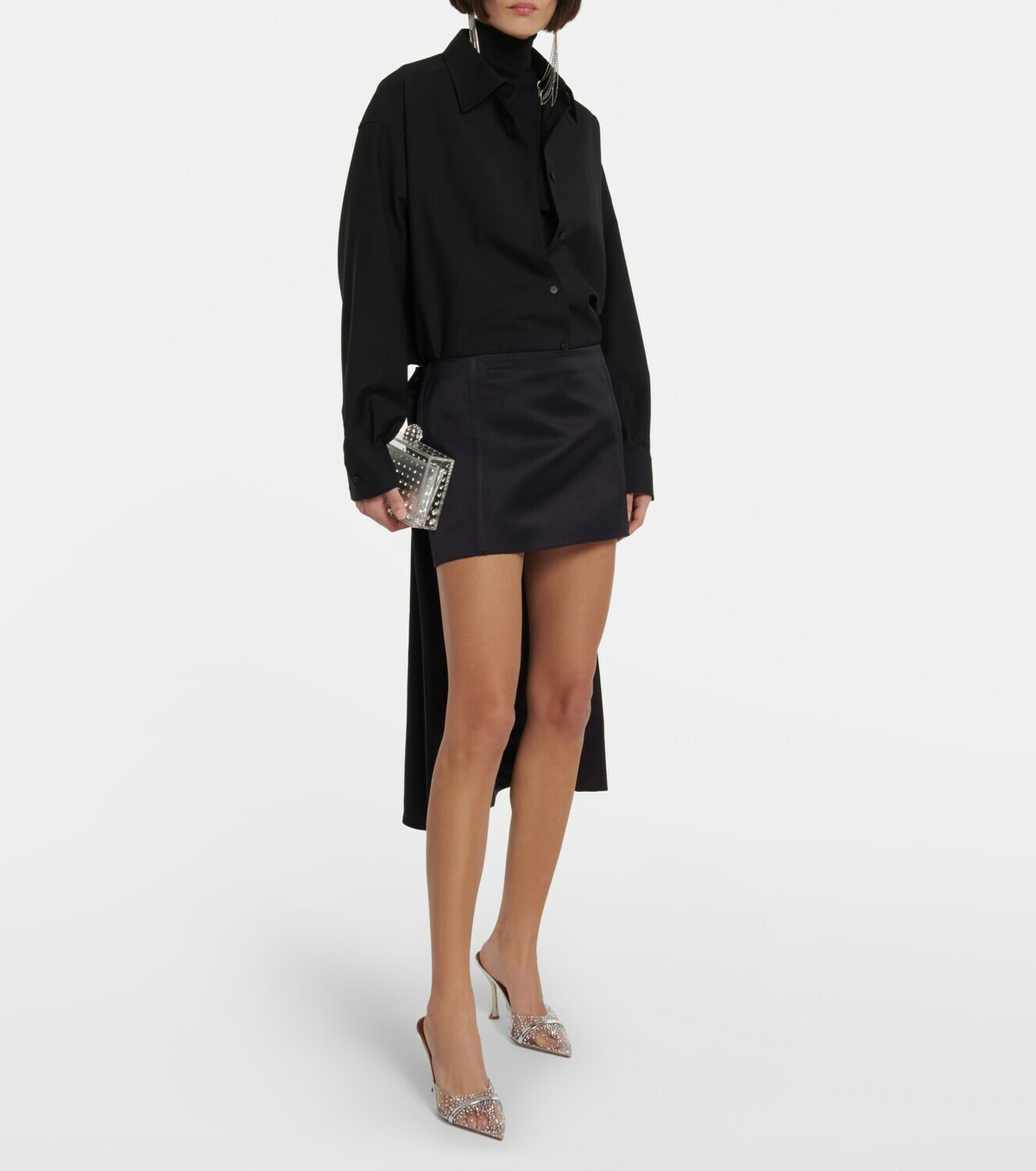 Malone Souliers Joella embellished PVC mules